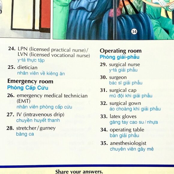 The Oxford Picture Dictionary English/Vietnamese All in Color (1998) - Picture 8 of 10